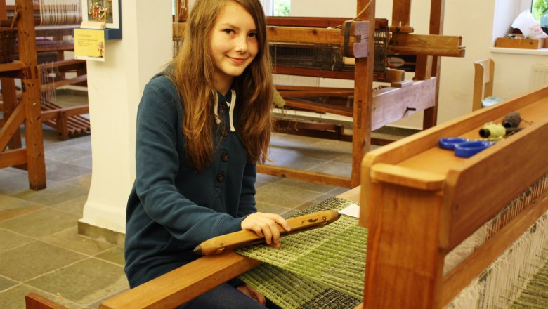 Weaving Museum Hollenstein, © LFS Unterleiten