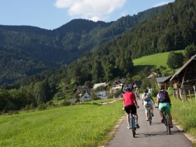 Ohne Verkehr und Lärm wird entspannt geradelt, © schwarz-koenig.at